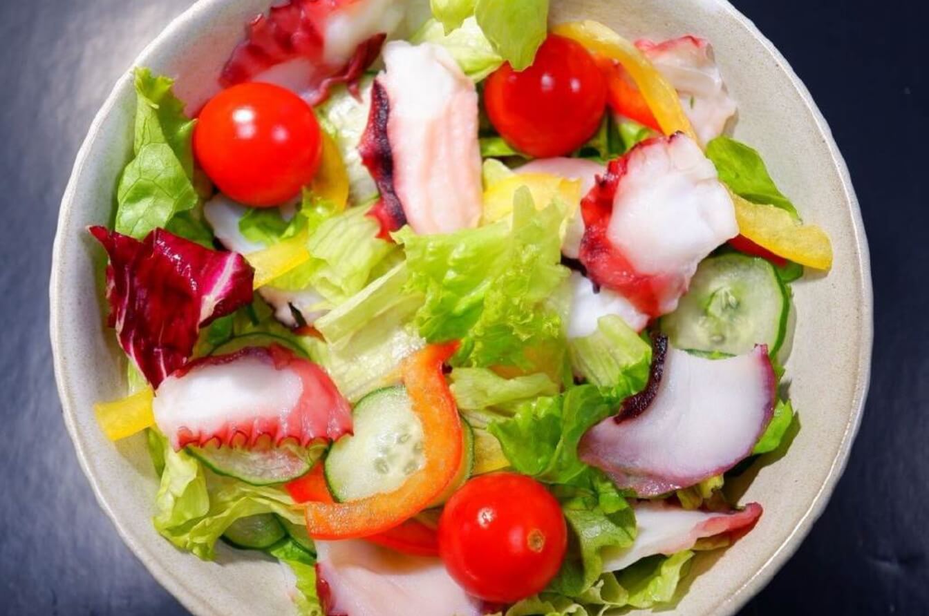 タコサラダスライス